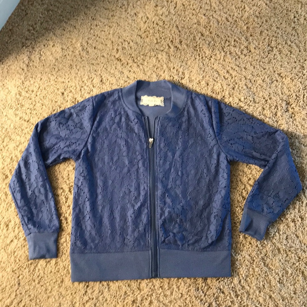 Girl’s lace jacket, size 10